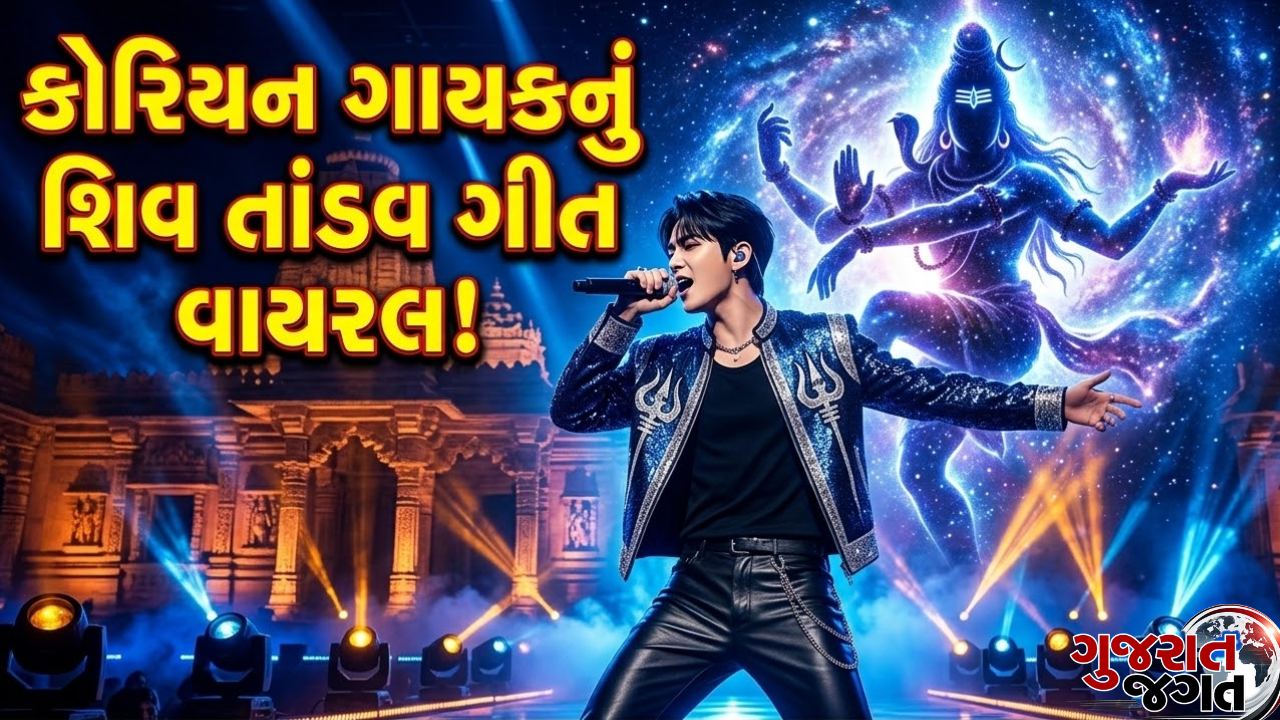 Aoora Shiva Shivam Viral Video Korean Singer Singing Shiv Tandav