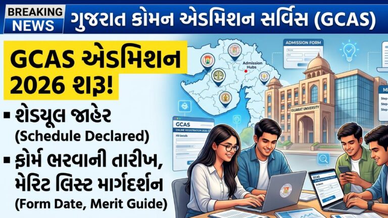 GCAS Admission Schedule 2026